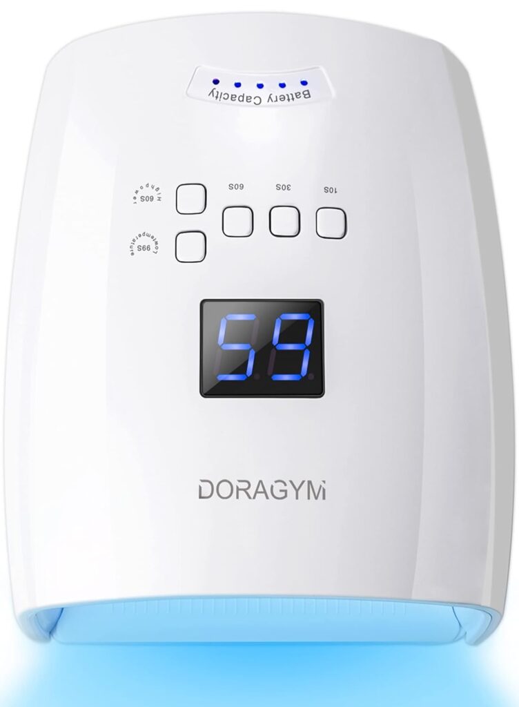 Rechargeable Cordless UV Led Nail Lamp