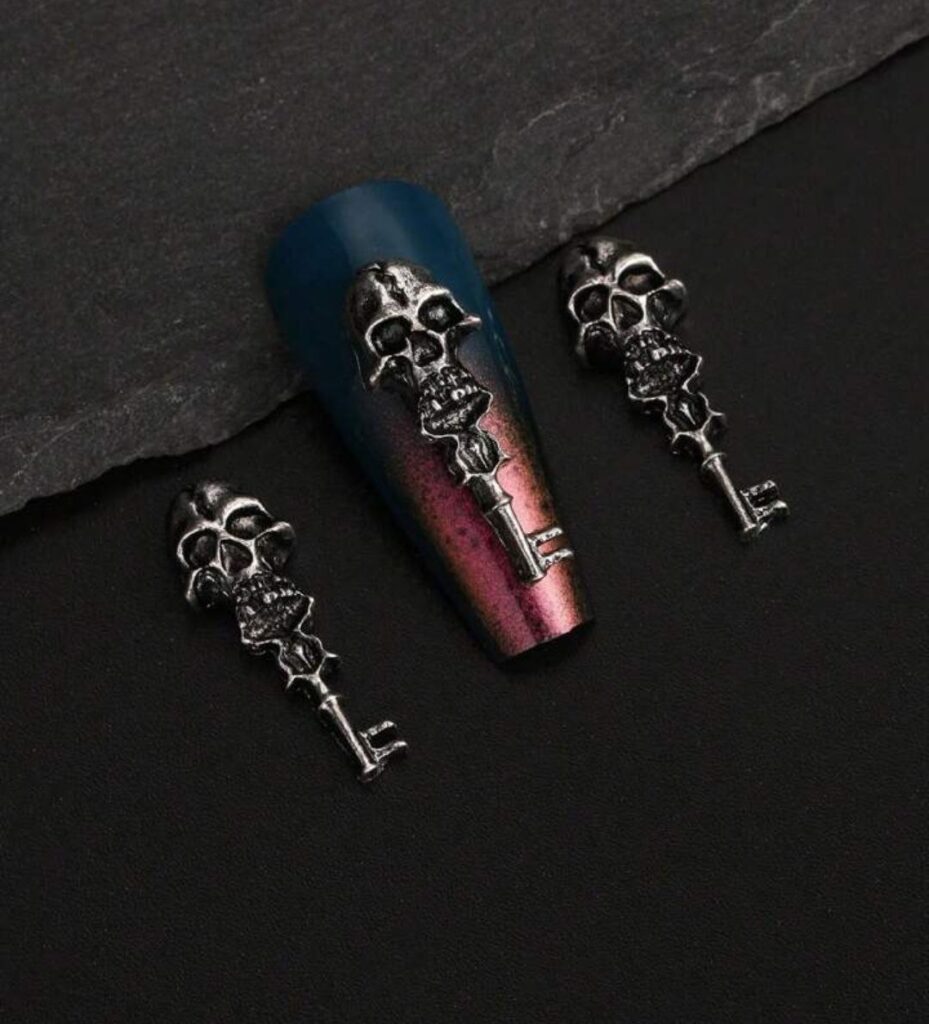 Nailfie Korean Metal Halloween Nail Accessory - 1 Pair | NF-05
