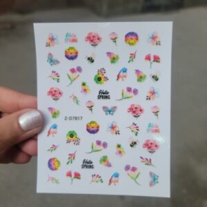 Nailfie 3D Nail Sticker - 1 Sheet | NF - 50