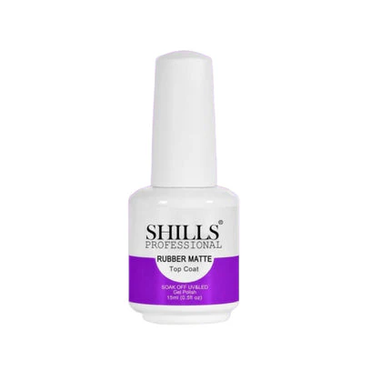 Shills Professionals Rubber Matte Top Coat – 15ml