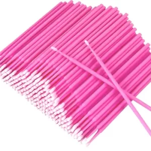 Disposable Eyelash Extension Micro Brush Applicators 100 Pcs - Pack of 1 | Random Colour