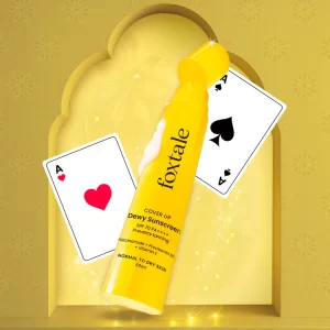 Foxtale SPF 70 Dewy Finish Sunscreen for Dry Skin