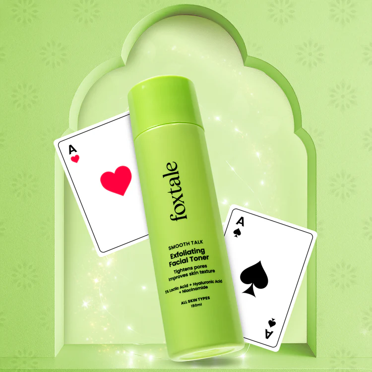Foxtale Exfoliating Facial Toner – 150ml