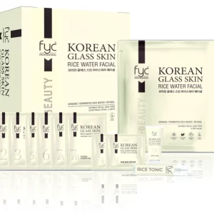 FYC Korean Glass Skin Rice Water Facial Kit - 5 Pouch
