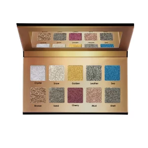 Daily Life Forever52  10 Color Metallic Eyeshadow Palette (Gemstones Collection) Opal
