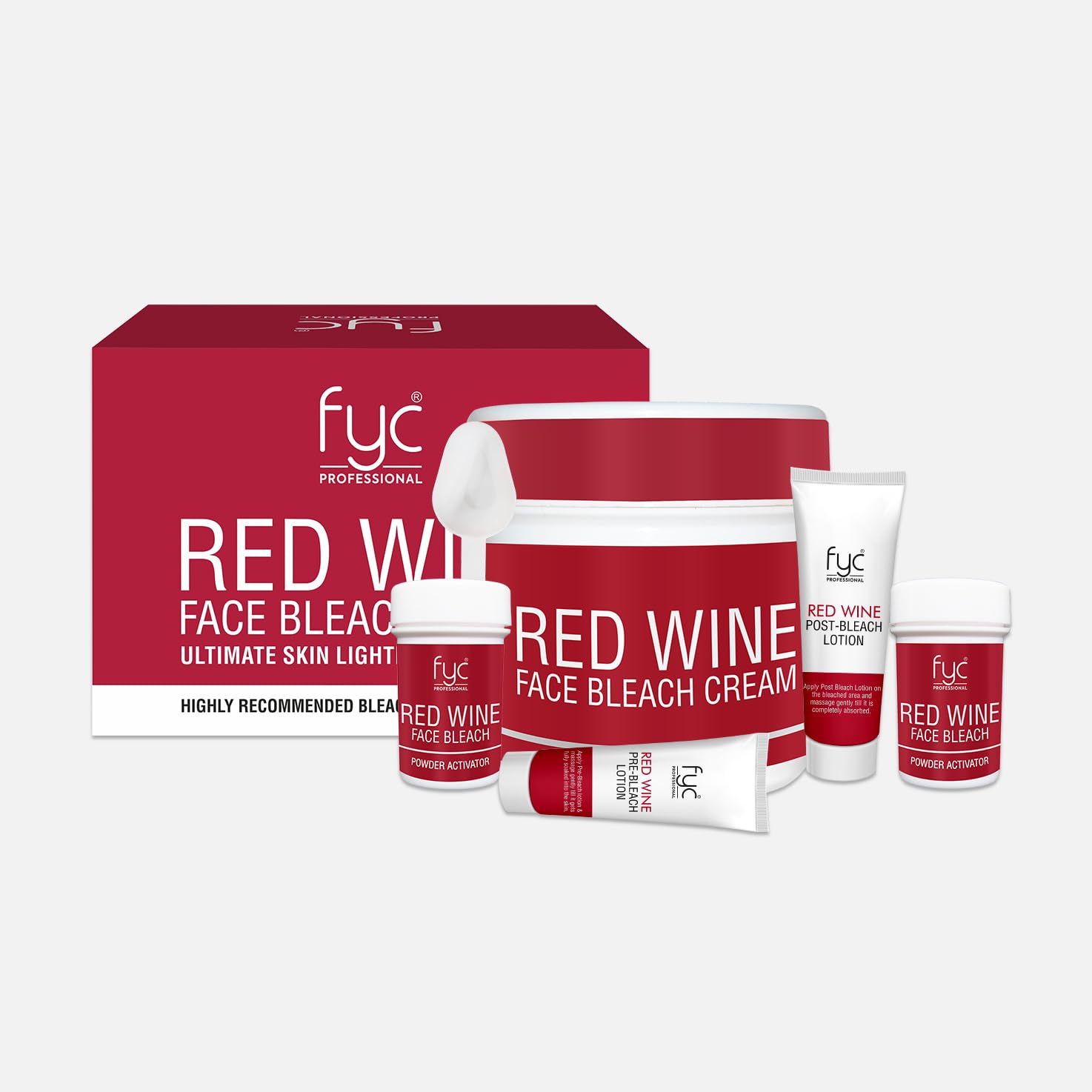 FYC Red Wine Face Bleach Cream – 270g