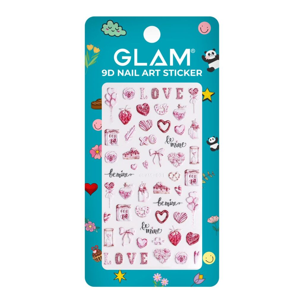 Glam 9D Nail Art Sticker -31