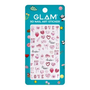 Glam 9D Nail Art Sticker -31