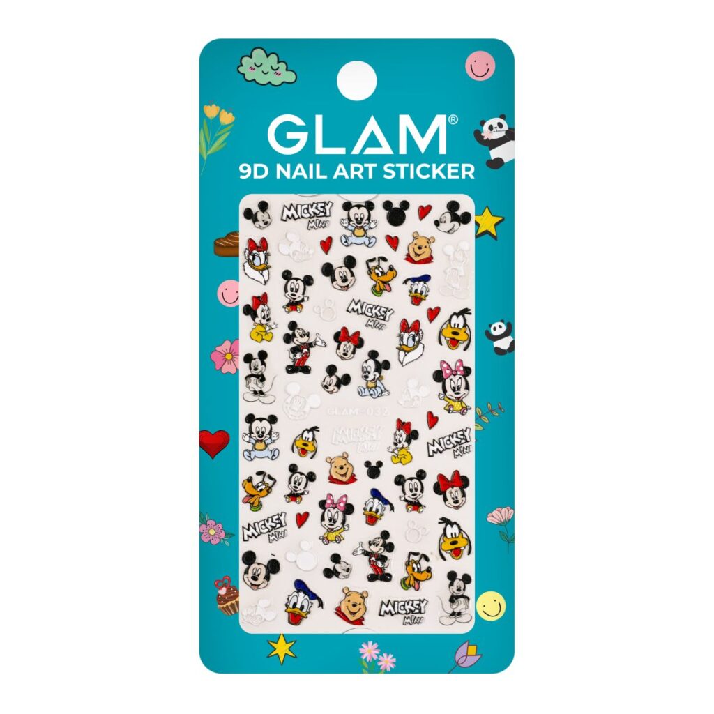 Glam 9D Nail Art Sticker-32
