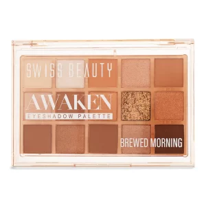 Swiss Beauty Awaken Eyeshadow Palette | Brewed Morning