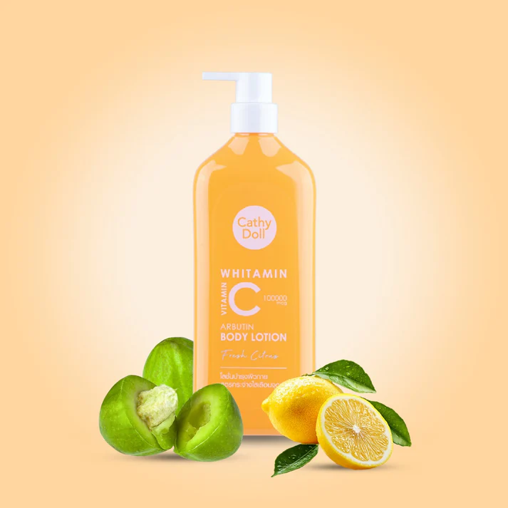 Cathy Doll  Whitamin Vitamin C Arbutin Body Lotion Fresh Citrus