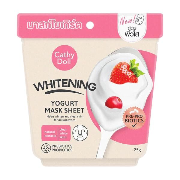 Cathy Doll Whitening Yogurt Mask Sheet | 1pc