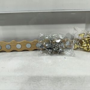 Wooden Magnetic Nail Stand with 10 Holders