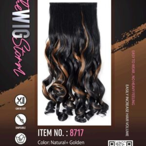 Hair Affair Curly Hair Extension Highlight -8717
