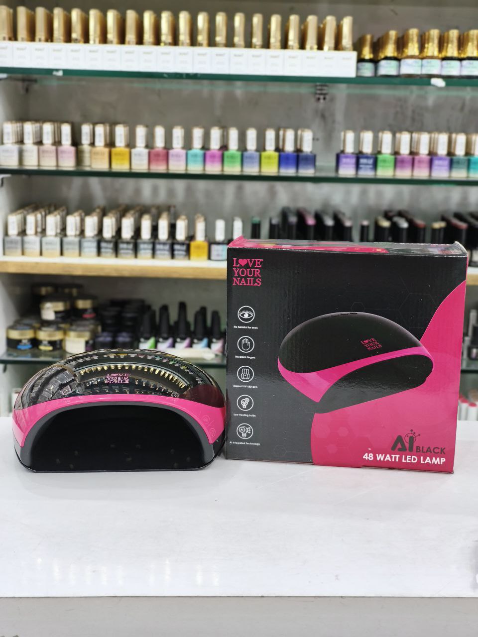 LYN AI Black 48 Watt Led Lamp