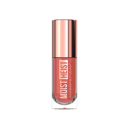 Swiss Beauty Moist Heist Shimmer Lip Oil | Orange Alert