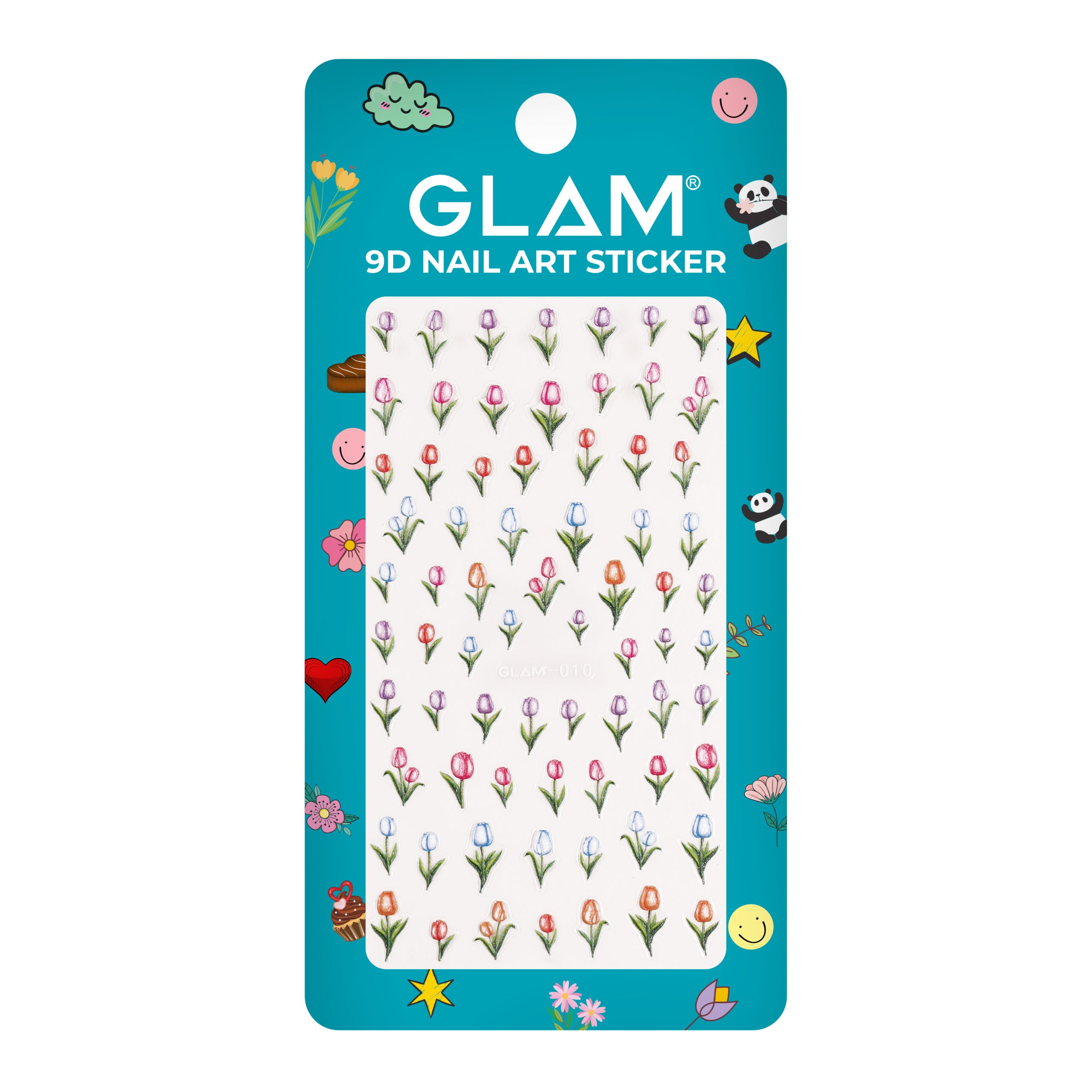 Glam Nail Sticker – 10