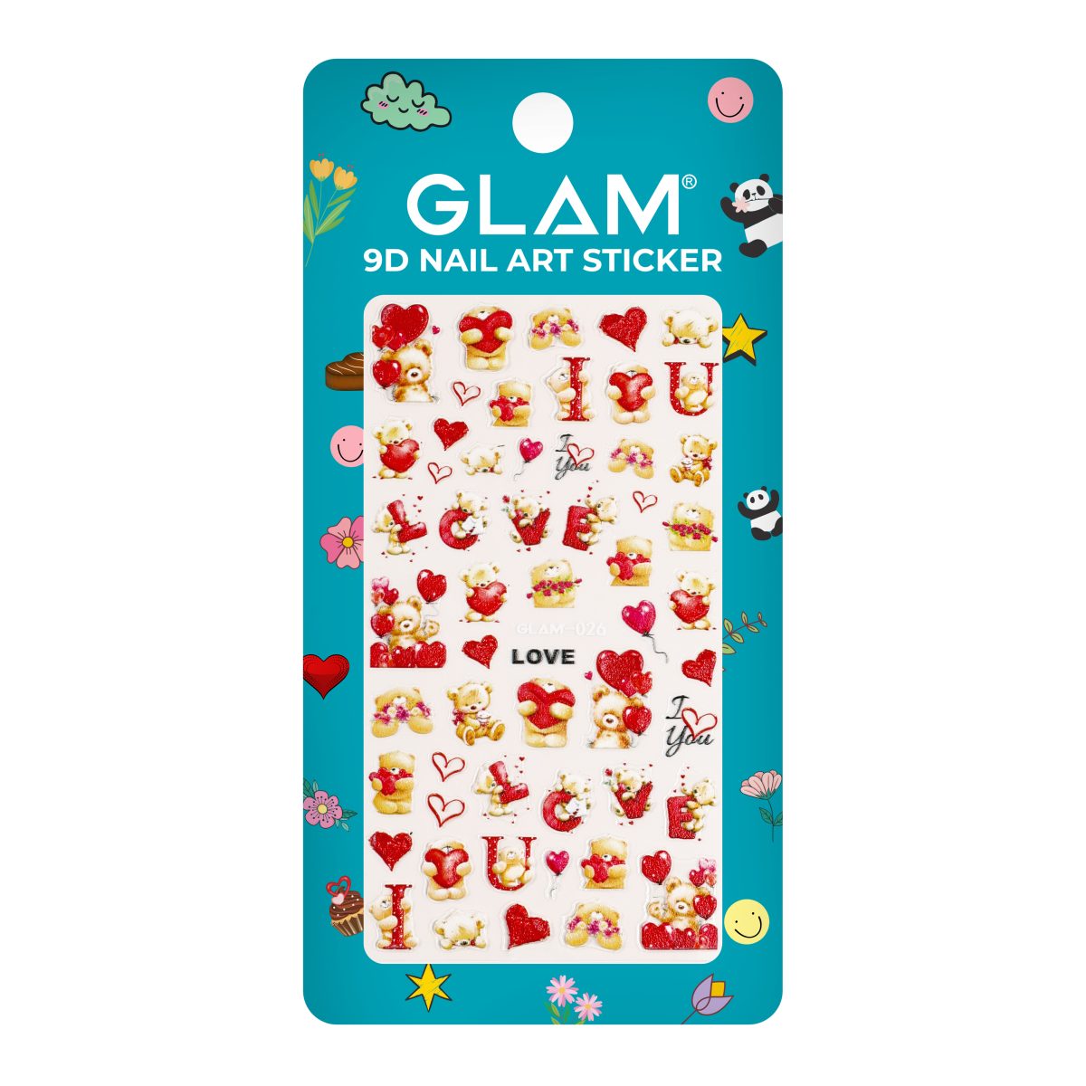 Glam Nail Sticker -26