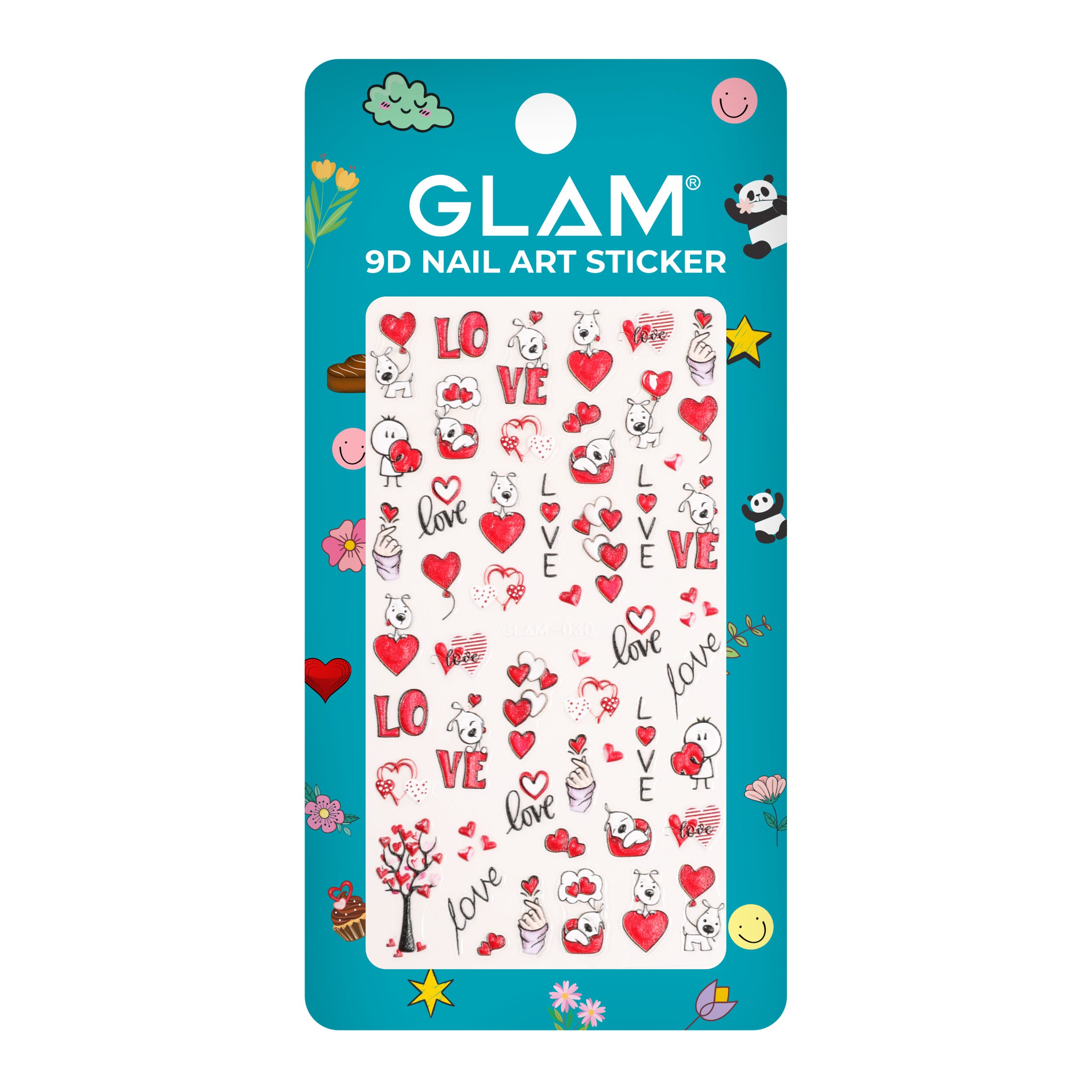 Glam Nail Sticker – 30