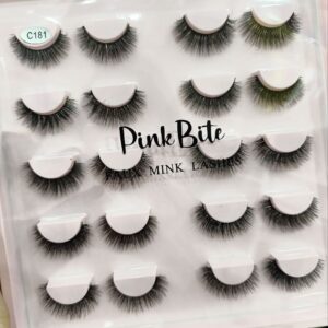 Pink Bite Faux Mink Lash