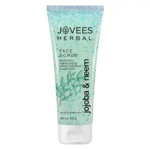 Jovees Jojoba & Neem Face Scrub With Wheatgerm Extract |