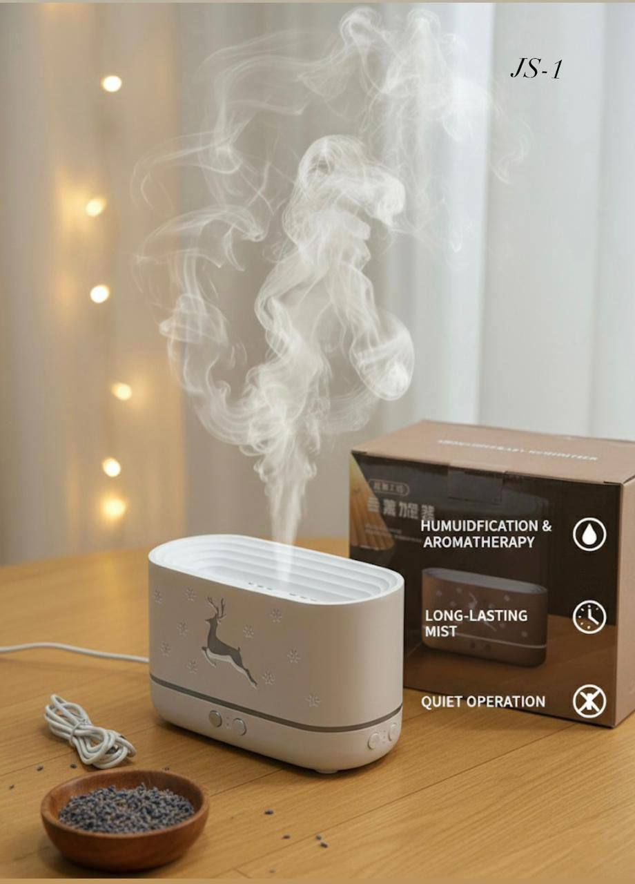 Simulated Flame Aroma Therapy Humidifier | JS-1