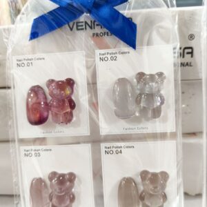 Venalisa Cat Eye Gel Nail Polish Set of 4pc -S04