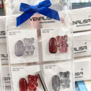 Venalisa Cat Eye Gel Nail Polish Set of 4pc -S06