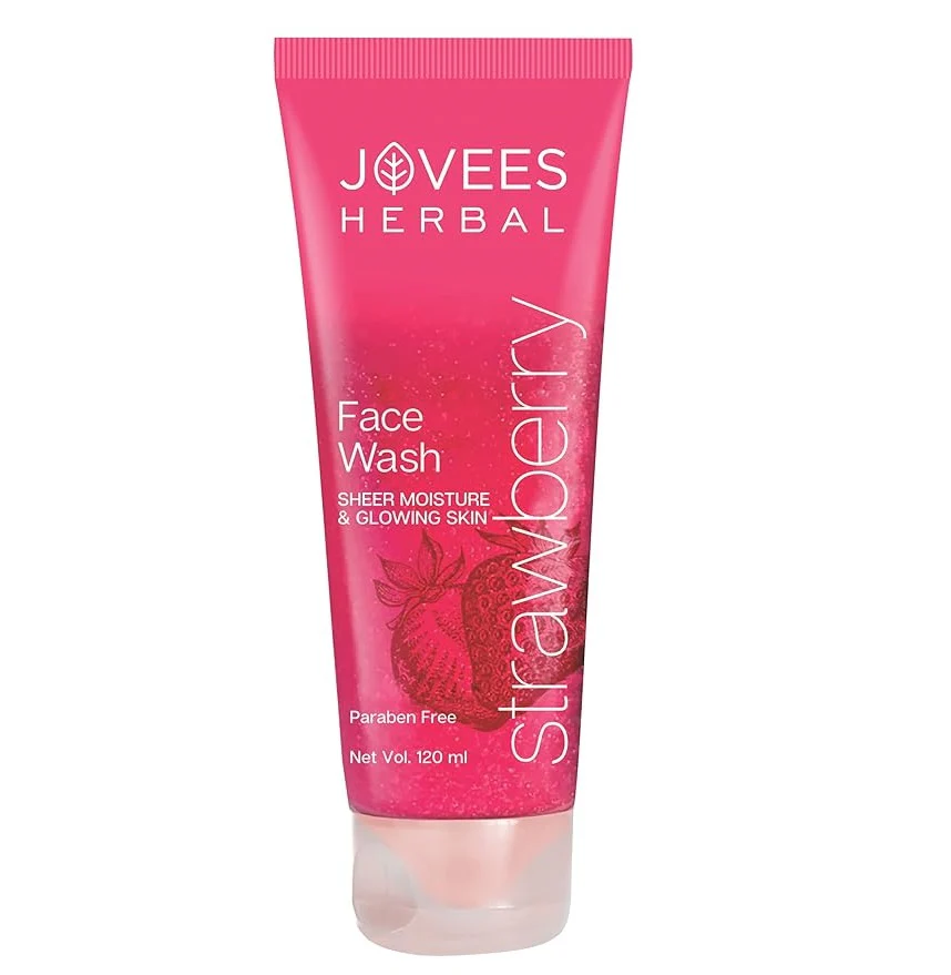 Jovees  Harbel Strawberry Face Wash