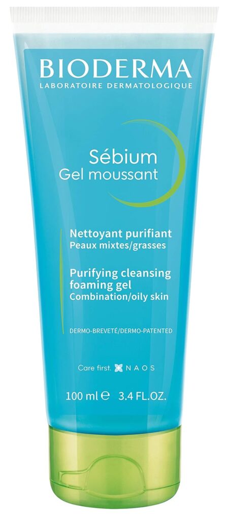 Bioderma Sebium Gel Moussant Purifying Cleansing Foaming Gel Combination to Oily Skin |100ml