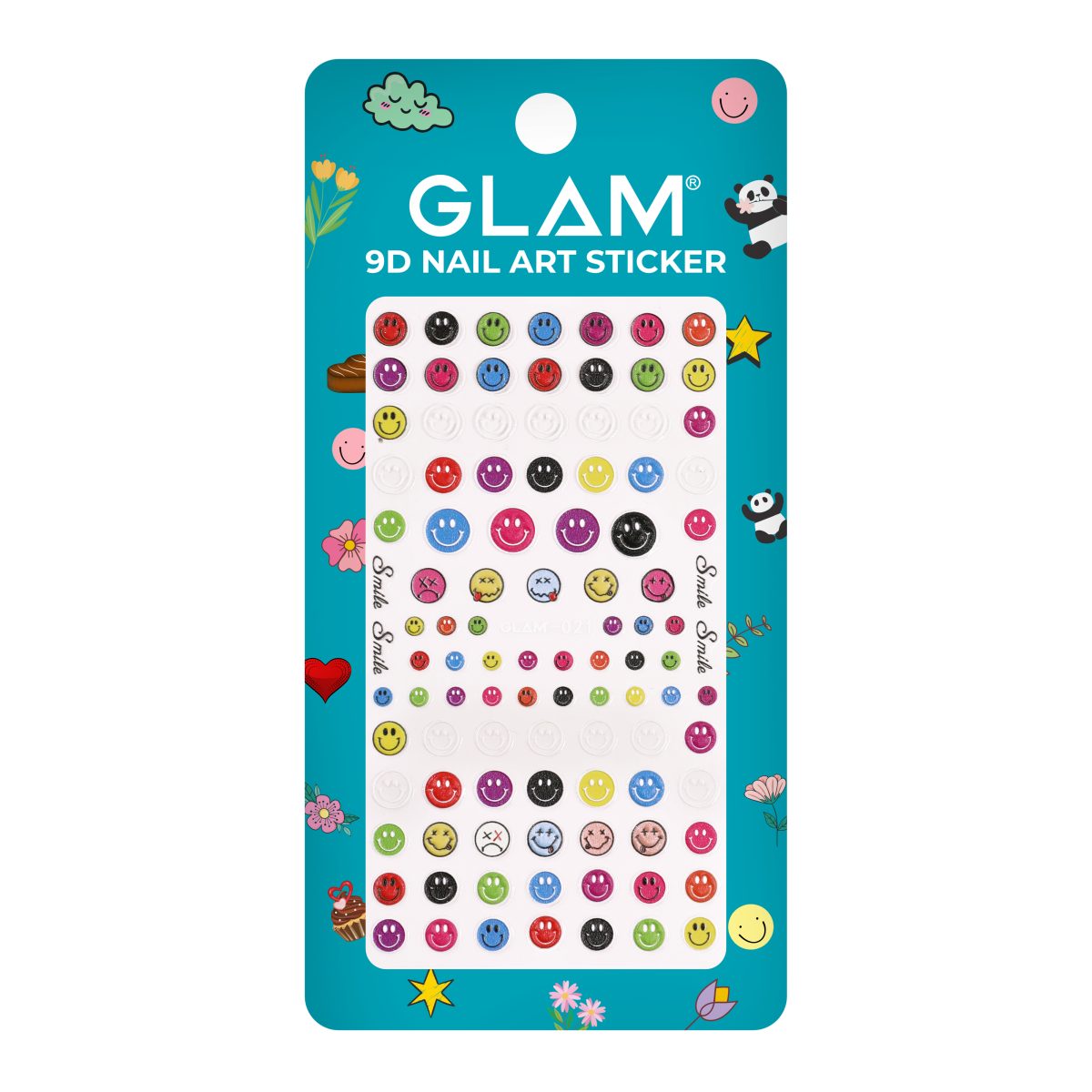 GLAM 9D Nail Art Sticker | 21