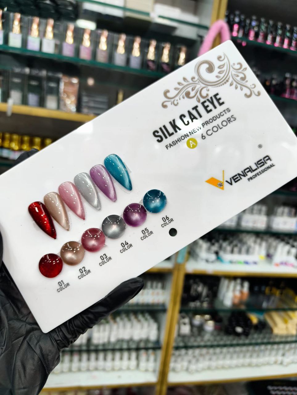 Venalisa Silk Cat Eye 6 Color Kit