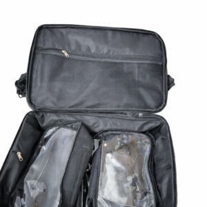 Makeup And Nail Art Vanity With Pouches