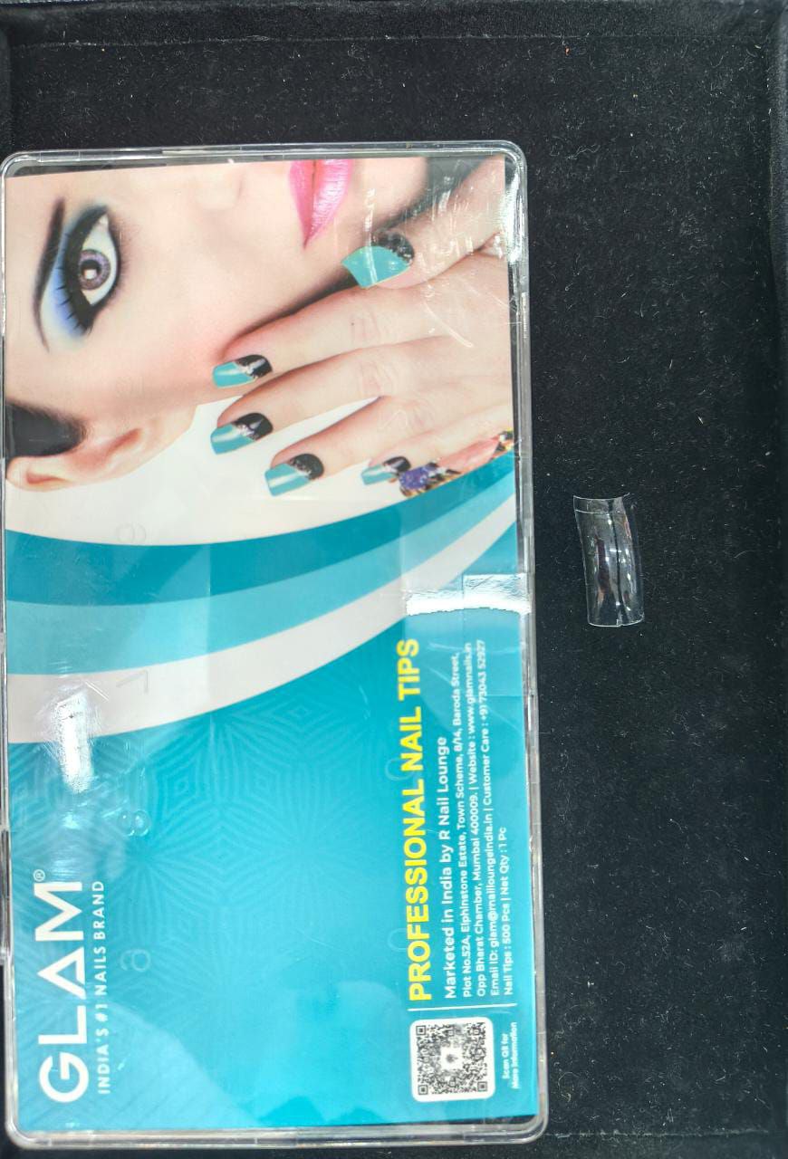 Glam C Cut Tips Clear