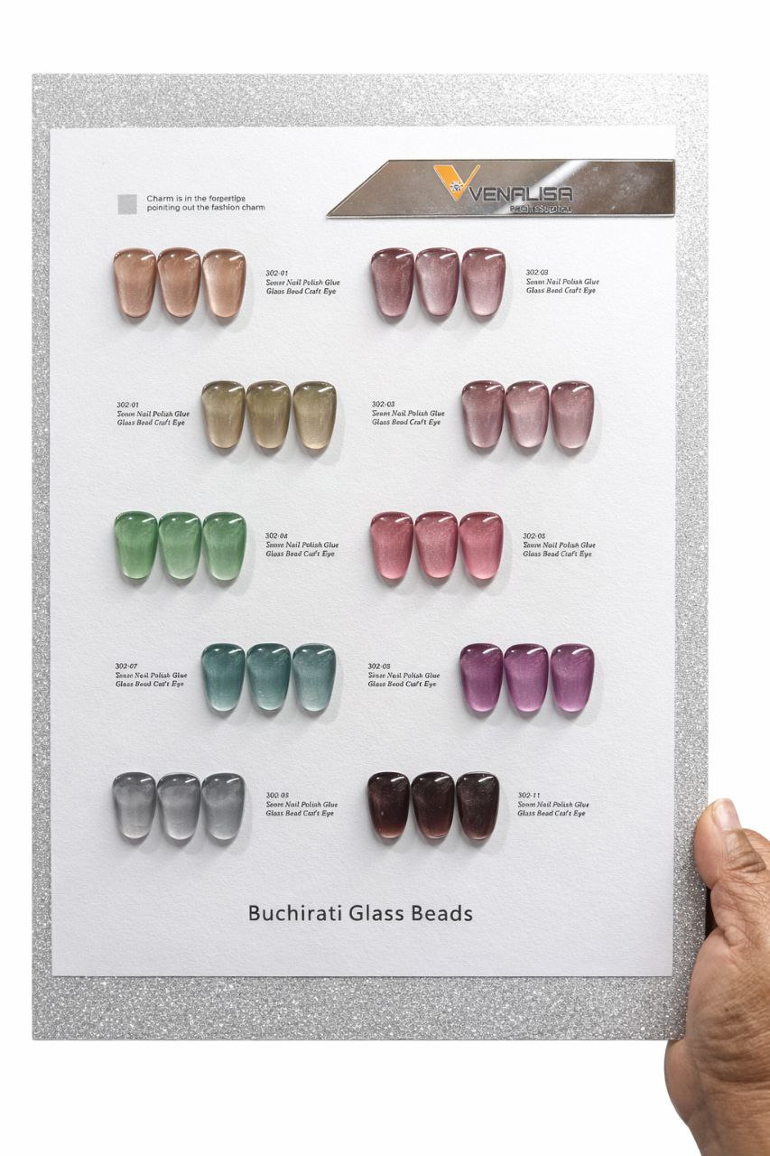Venalisa Glass Beads Gel Polish Kit