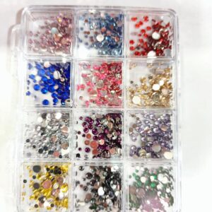 Multicolor Beads Nail Accessory