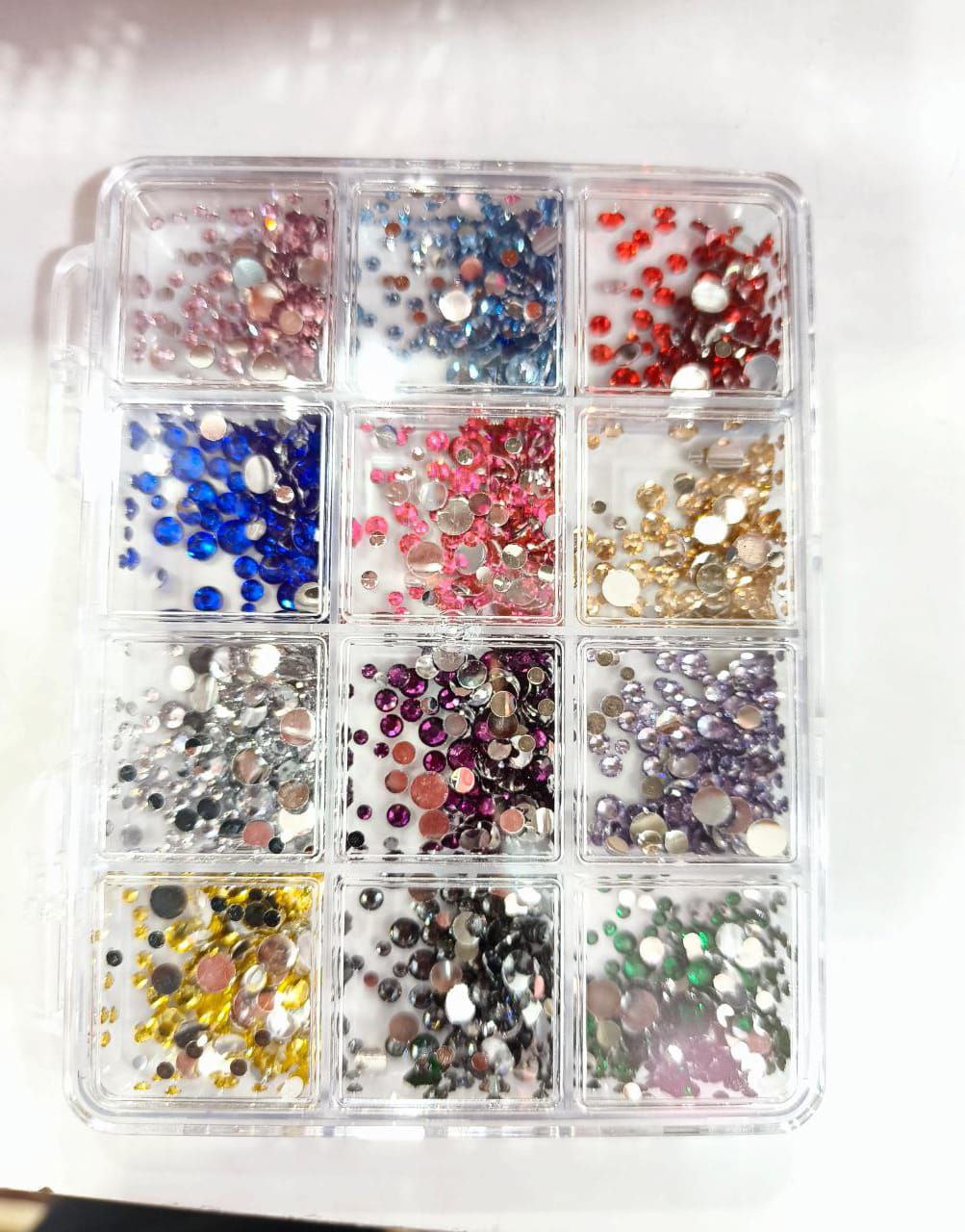 Multicolor Beads Nail Accessory