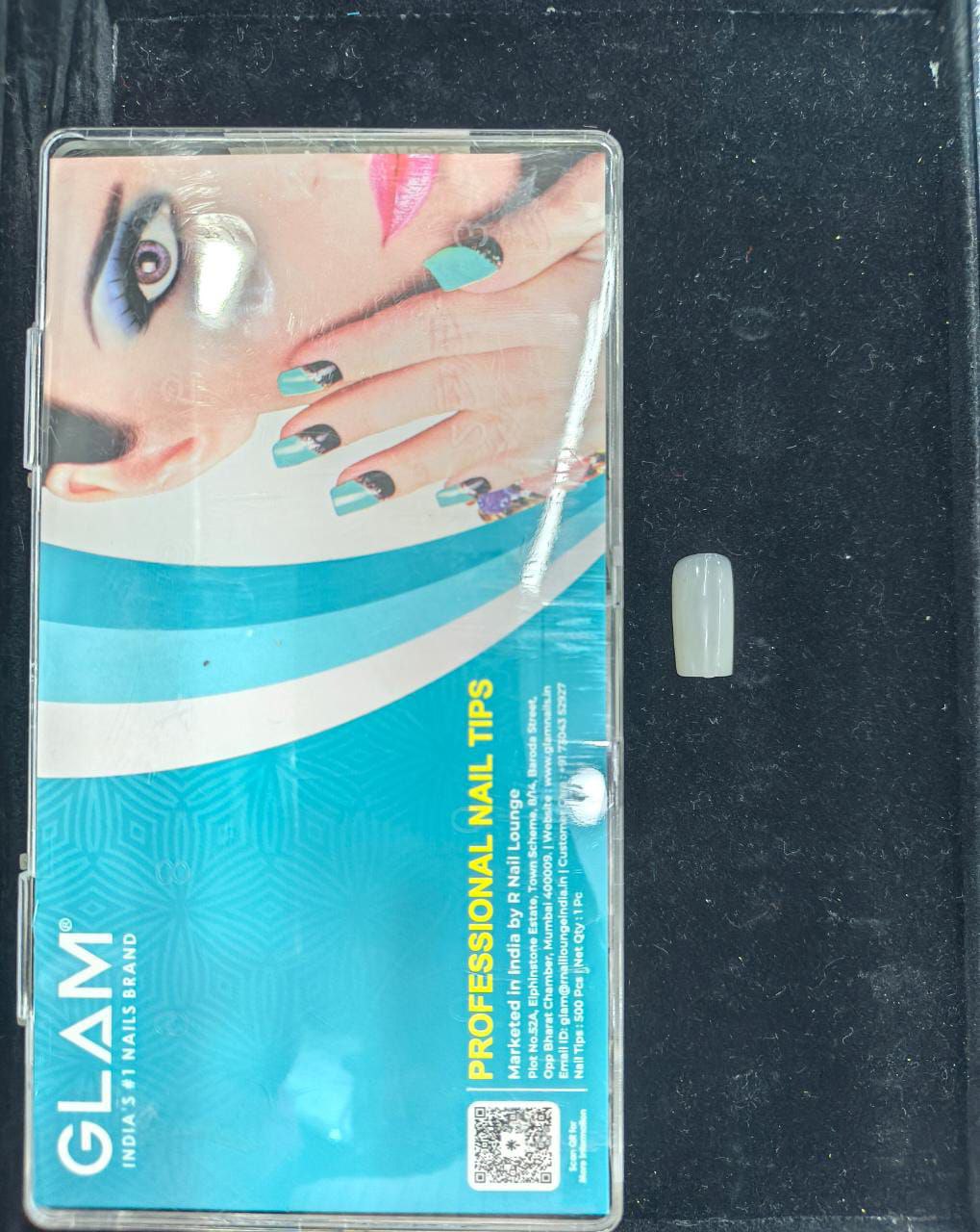 Glam Natural Square Tips | 500pcs