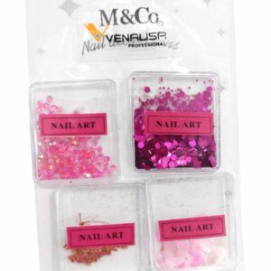 Nail Accessory For Nail Art - Mix | Pink