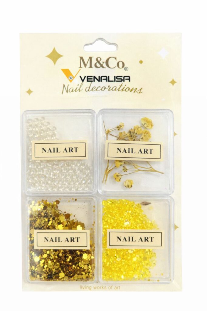 Nail Accessory for Nail Art - Mix | Yellow