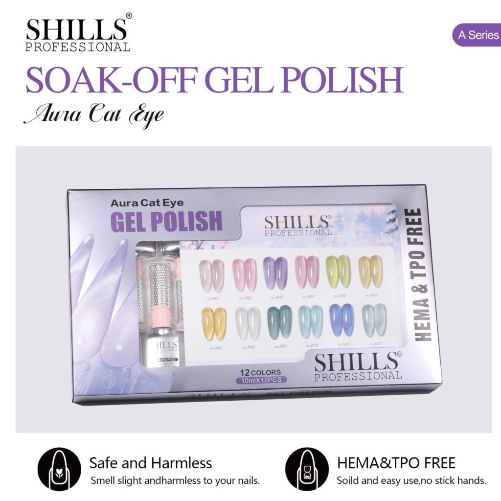 Shillsprofessional AURA CAT EYE GEL POLISH SET