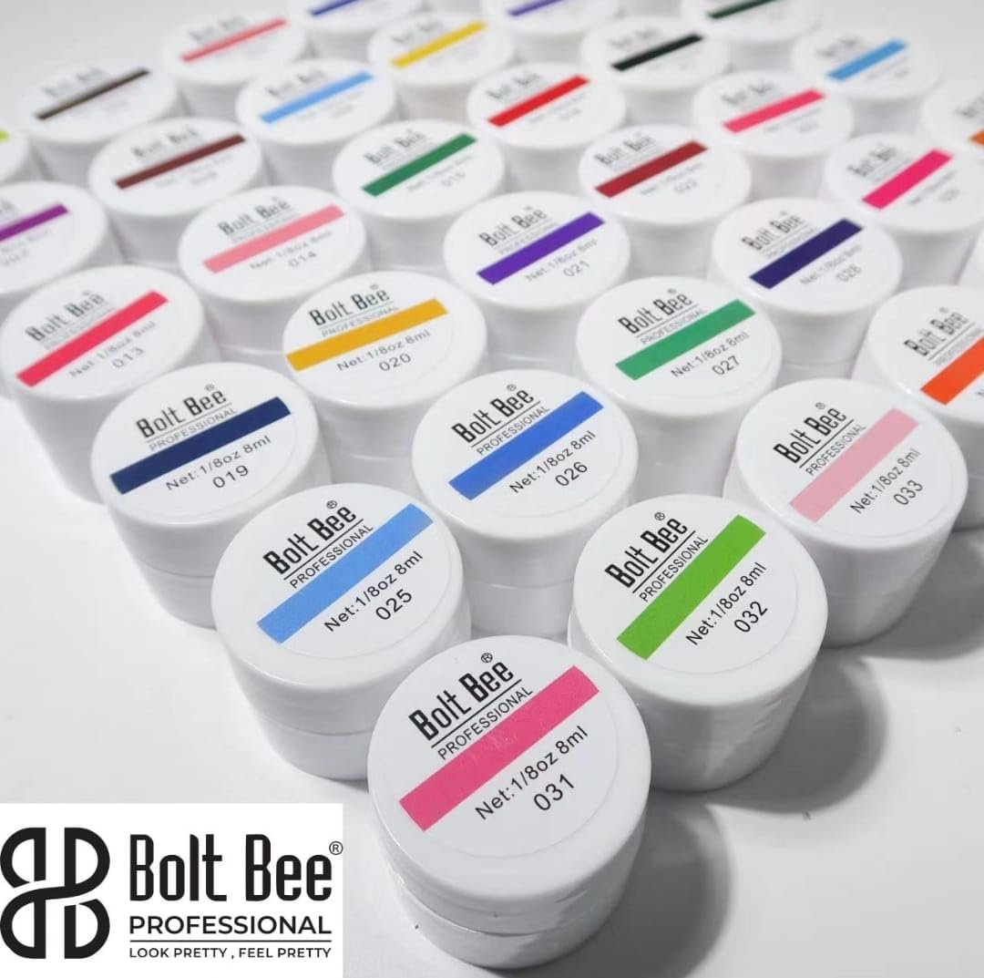 bolt bee painting gel pots 36 pc