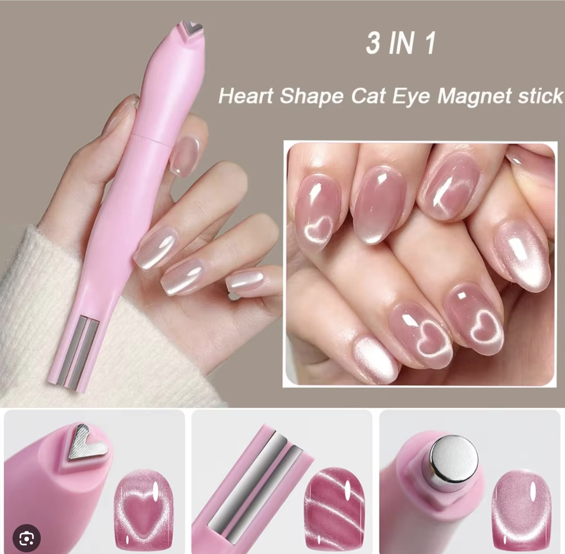 love your nails 3 in 1 cat eye magnet