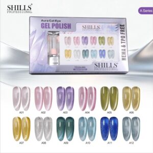 Shills proffessional aura cat eye set of 12 pc