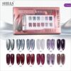 Shills Professional Ethereal Iridescent Cat Eye Set 12 pc cat eye gel polish set image