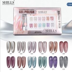 Shills proffessional Crystal moonlight cat eye set 12 pc