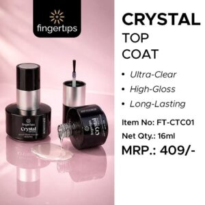 Fingertips crystal top coat 16 ml