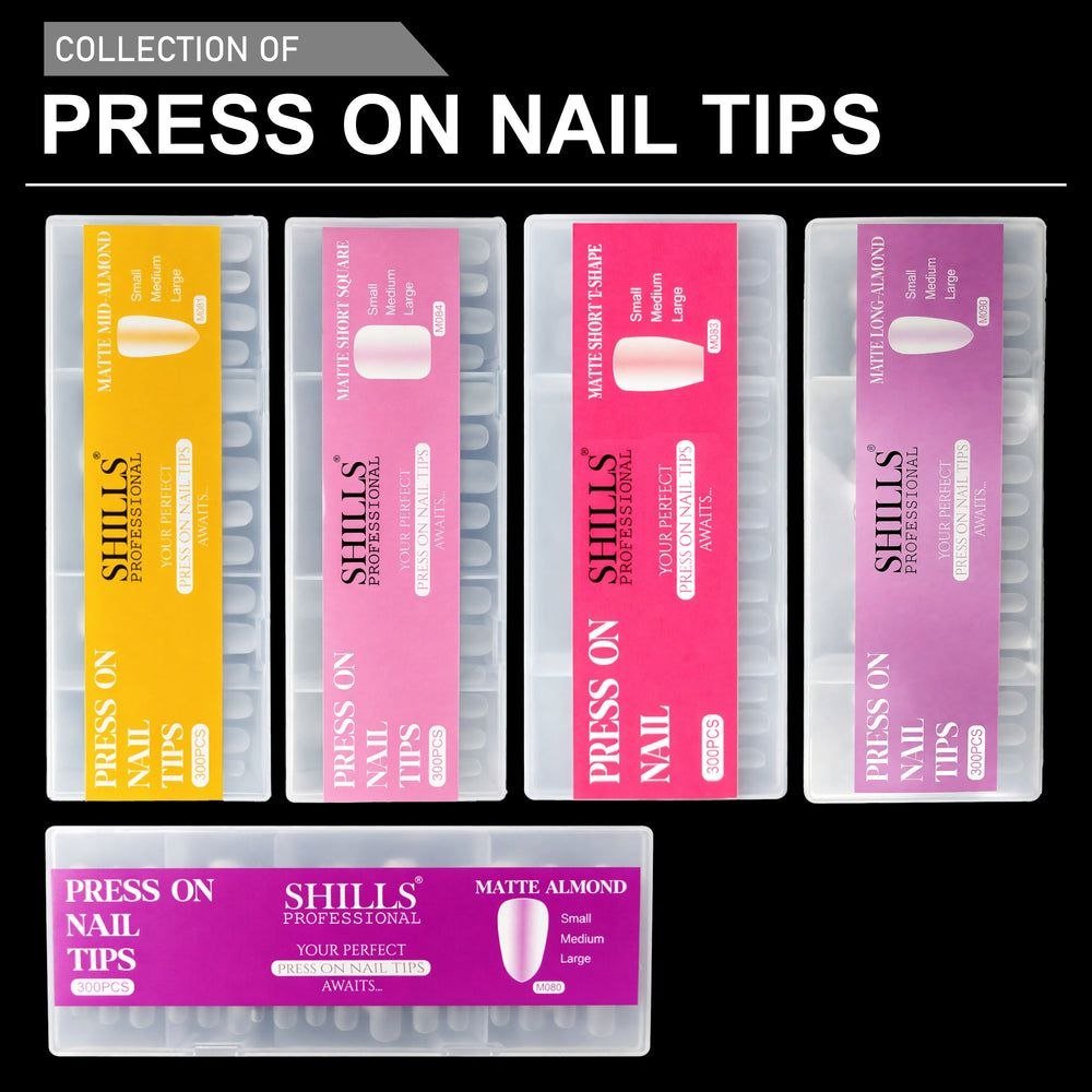 Shills Professional press on nail tips | 300 pc