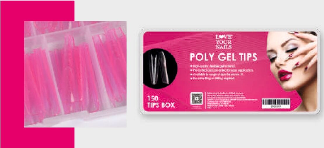 LYN Poly Gel Tips 150 pcs