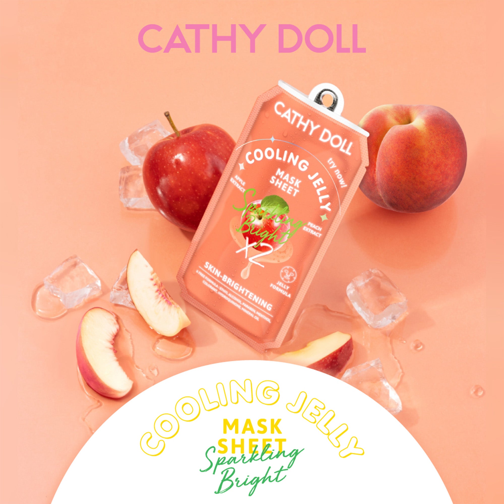 Cathy Doll Store Skin Brightening Cooling Jelly Mask Sheet